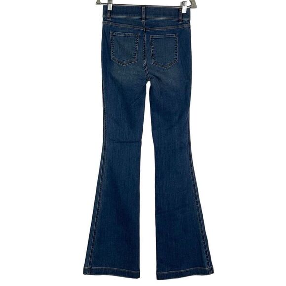 Spanx EveryWear Flare Jeans, size S/P, Vintage Indigo, Denim Cotton Blend, NWT - Picture 10 of 16